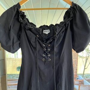 I. AM. GIA. Puff sleeve Mini Size L